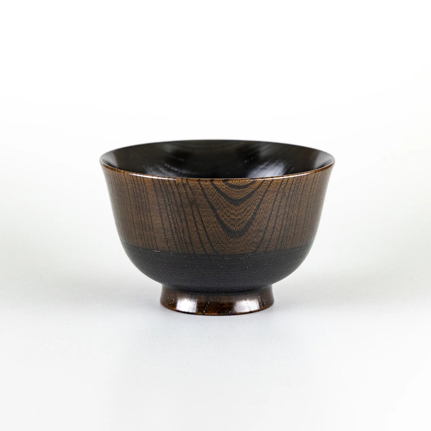 山中塗 「伝」TSUTAE 汁椀 (黒)