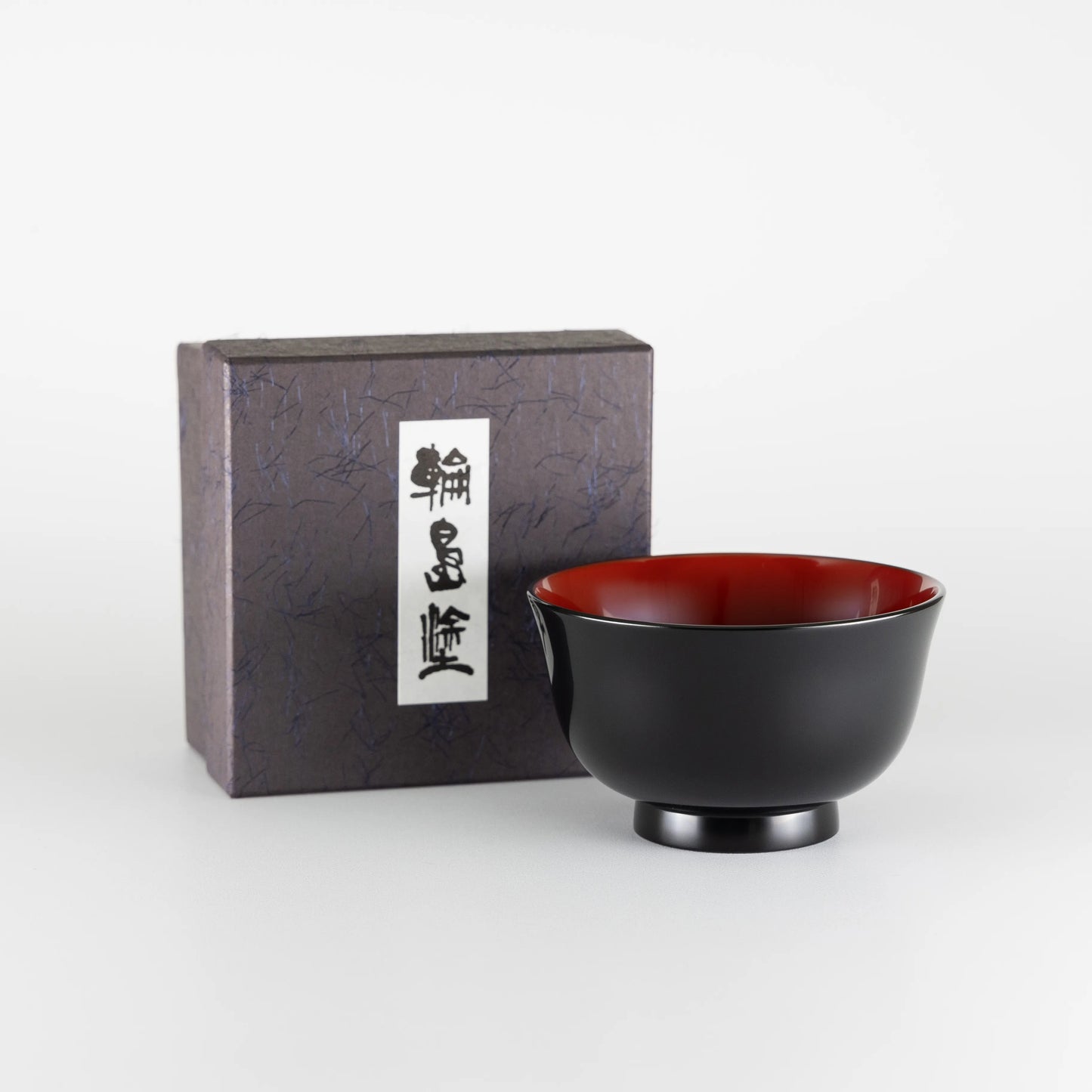 Wajima Lacquerware Genuine Soup Bowl, Small