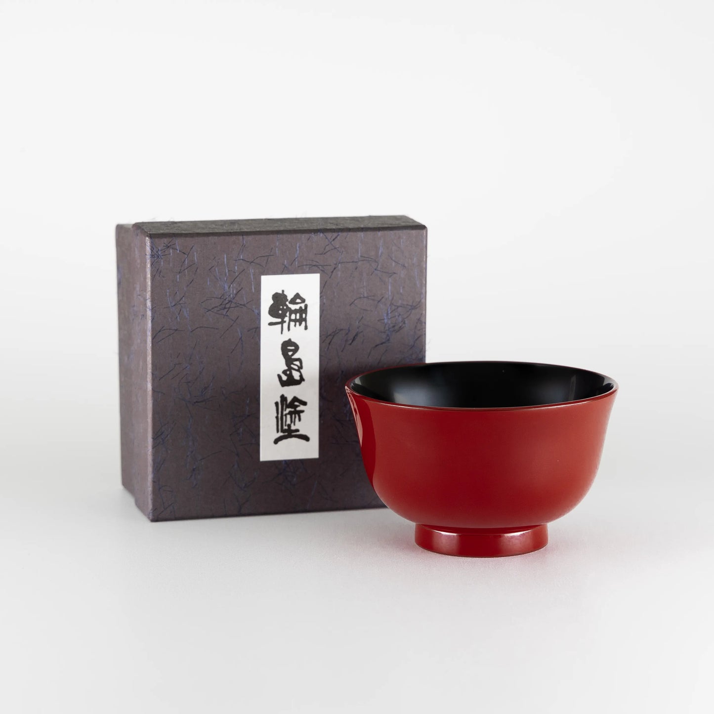 Wajima Lacquerware Genuine Soup Bowl, Small