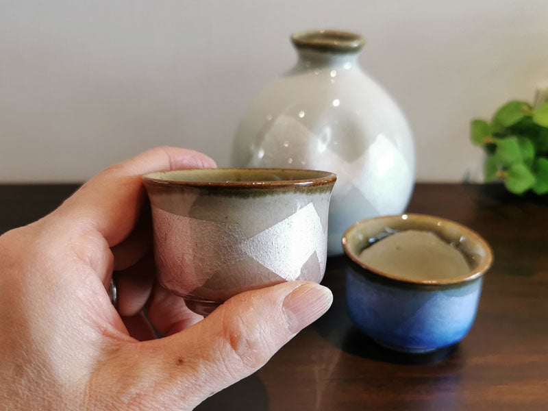 九谷焼 晩酌揃 銀彩