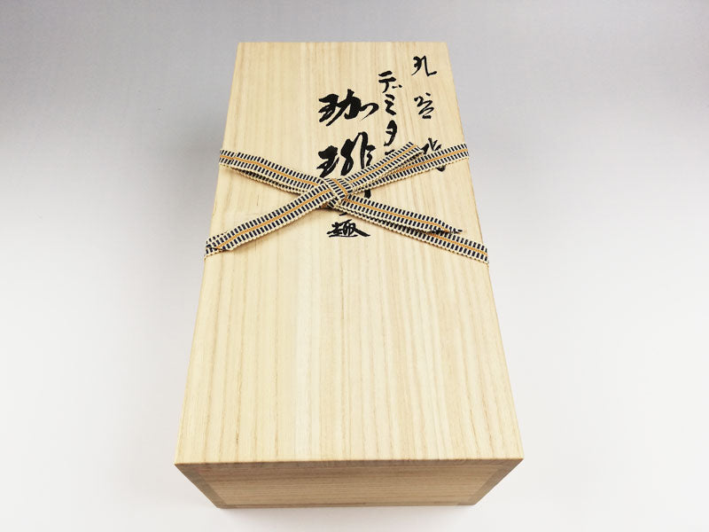 九谷焼【山上竹風作】ペアーデミタスコーヒー碗皿