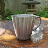 九谷焼 マグカップ 釉彩(紫)