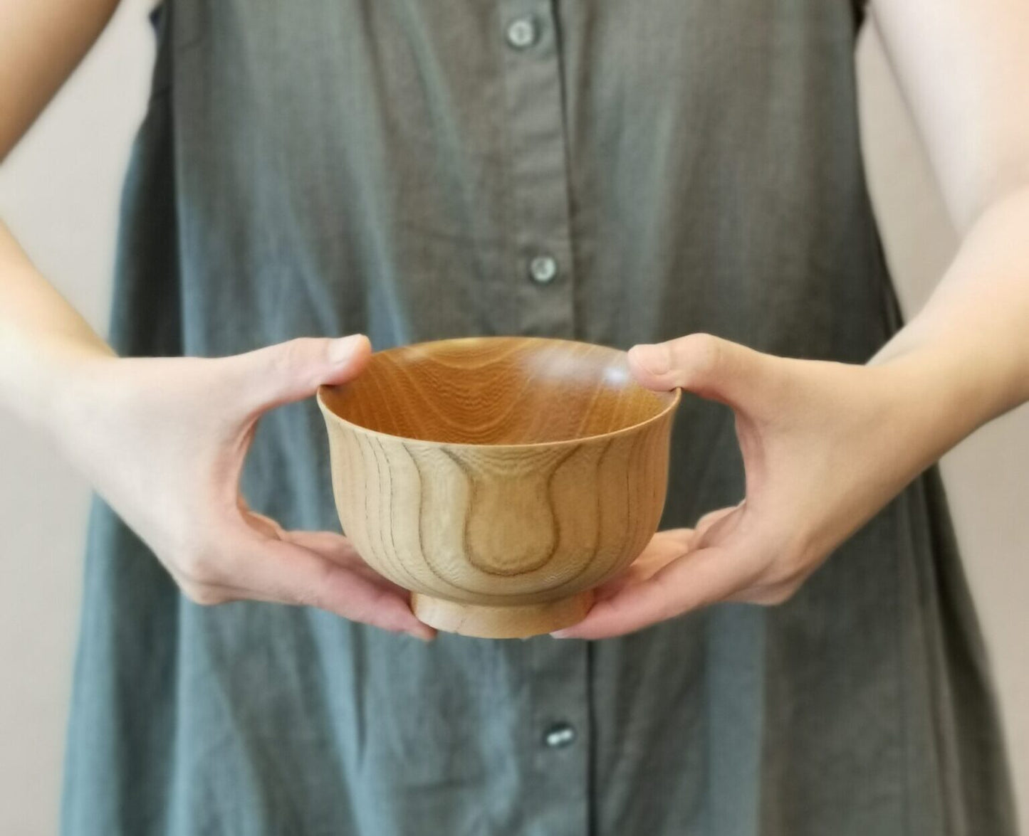 山中塗 欅汁椀(クリア)