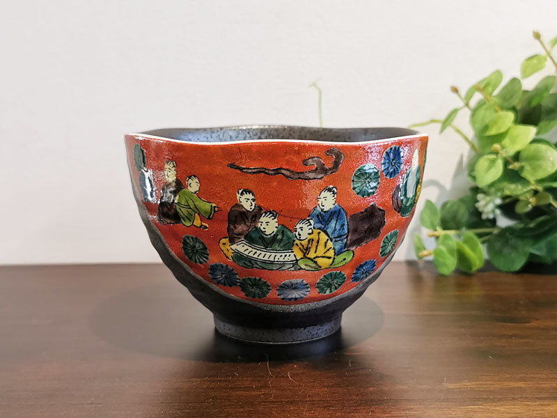 九谷焼 茶漬碗 木米