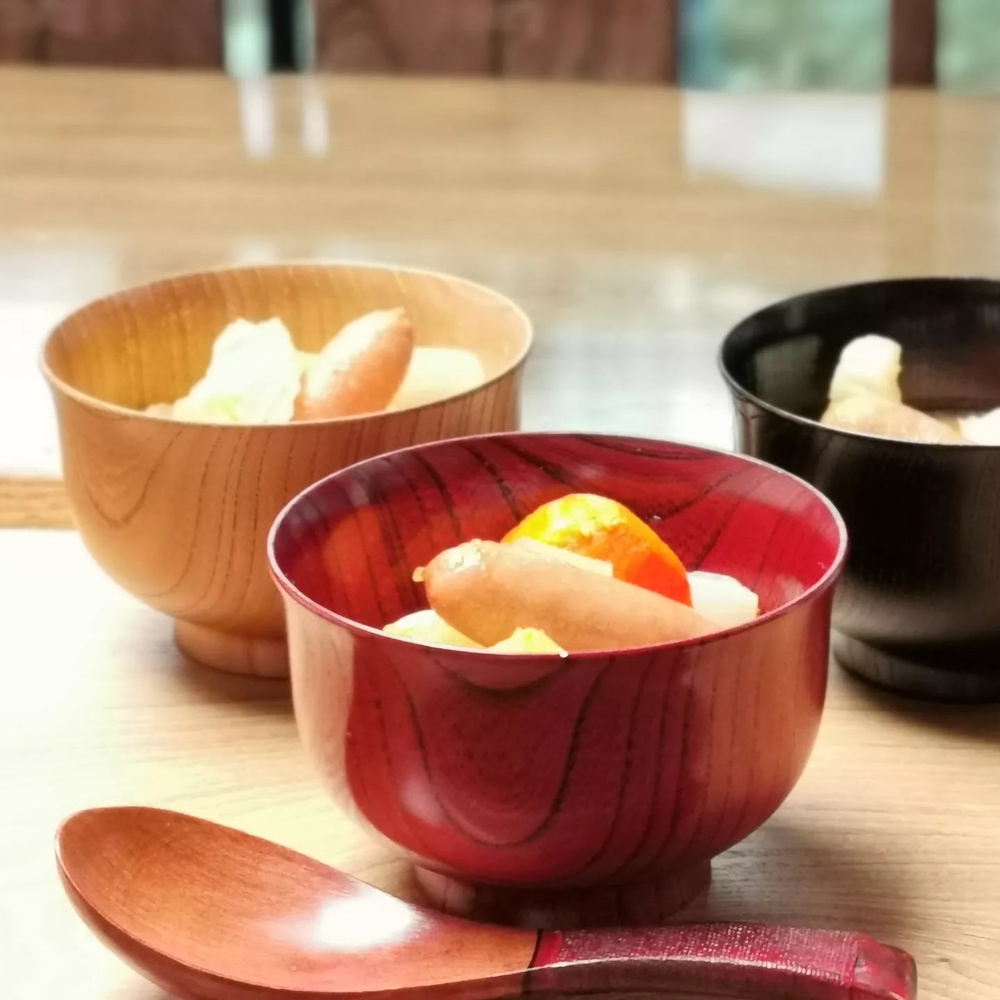 山中塗 欅汁椀(クリア)