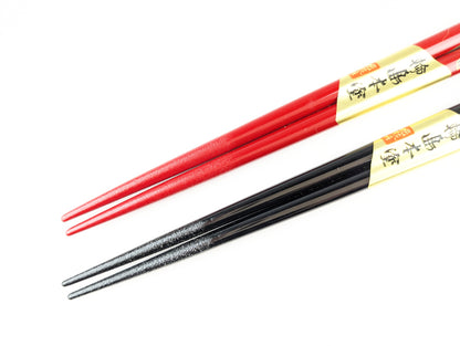 輪島箸 本うるし先乾漆らん2膳入箸