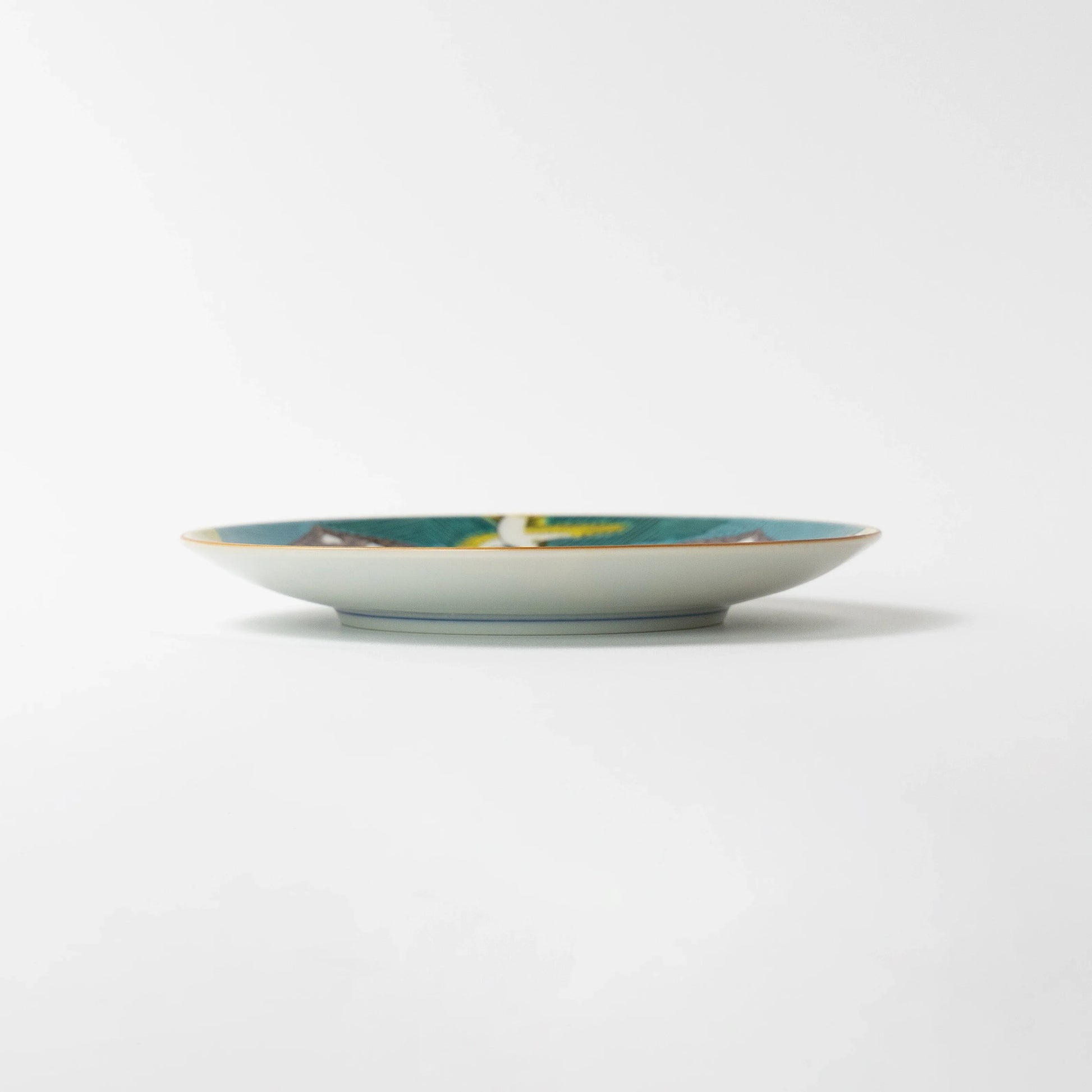 九谷焼 5号皿 古九谷青手鶴かるた文 – 漆陶舗あらき 輪島塗 九谷焼 九谷焼 5号皿 古九谷青手鶴かるた文 – 漆陶舗あらき 輪島塗 九谷焼