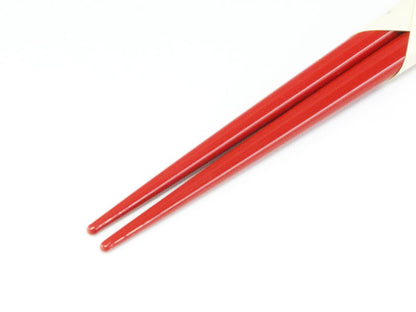 輪島箸 本うるし純金蒔絵 山水 1膳入箸