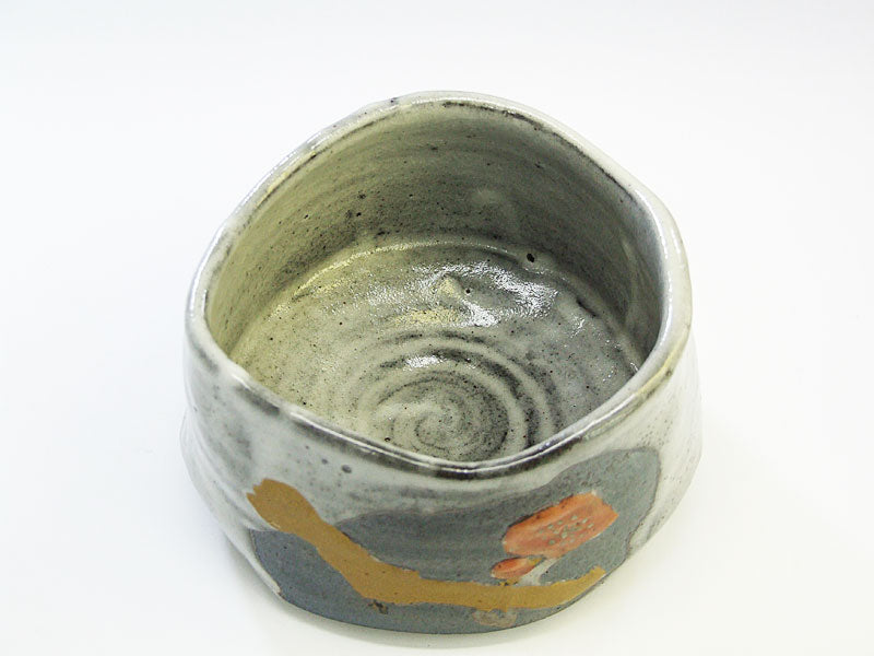 九谷焼【新田邦彦作】紅梅 抹茶碗 – 漆陶舗あらき 輪島塗 九谷焼