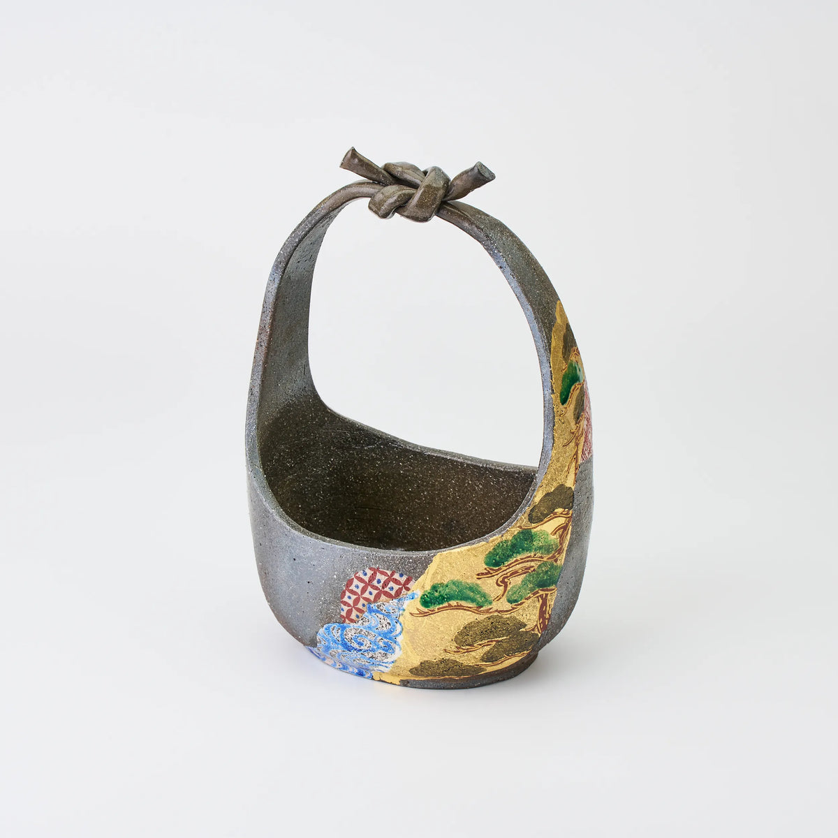 美品】九谷焼 三つ組鉢(入れ子)鶴亀日の出松竹梅 美品】九谷焼 美品】九谷焼 三つ組鉢(入れ子)鶴亀日の出松竹梅 美品】九谷焼